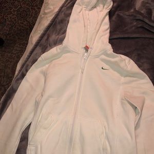 Nike zip up sweatshirt.